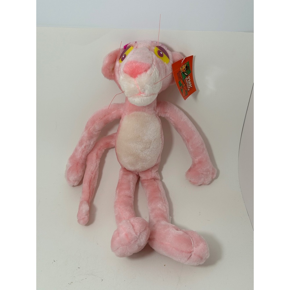 Vintage 1999 Pink Panther Plush Stuffed‎ Animal Toy United Artists Corp 17 Inch